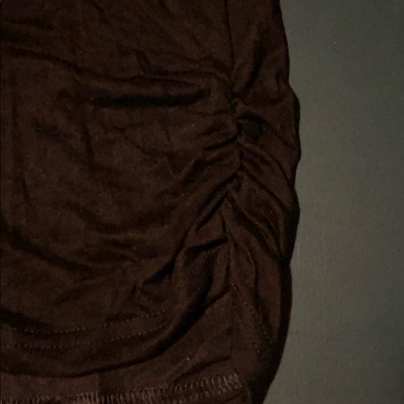 Black Cut Out Sleeve V Neck T-shirt - Picture 11 of 11